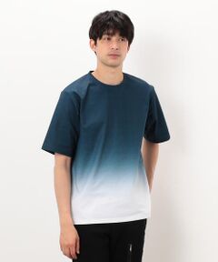 COMME CA ISM / コムサイズム Tシャツ | グラデーションプリント Ｔシャツ