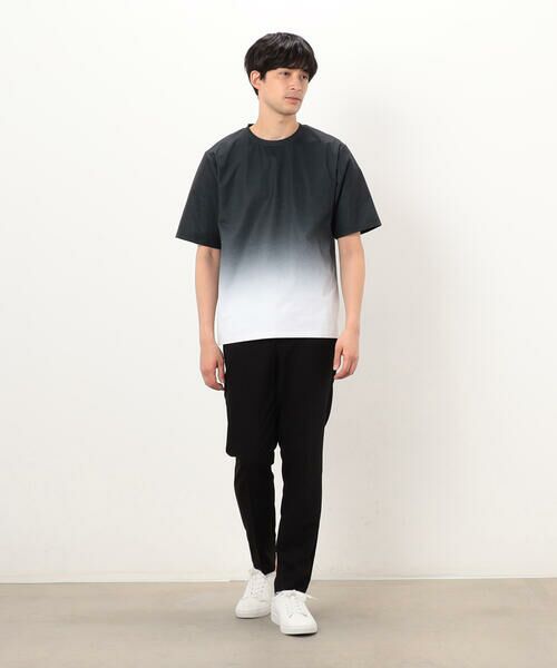 COMME CA ISM / コムサイズム Tシャツ | グラデーションプリント Ｔシャツ | 詳細1