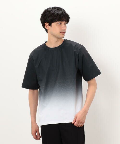 COMME CA ISM / コムサイズム Tシャツ | グラデーションプリント Ｔシャツ | 詳細2