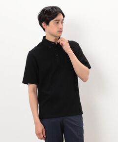 メンズ ポロシャツ（条件：ブラック系、トップスのサイズ(M