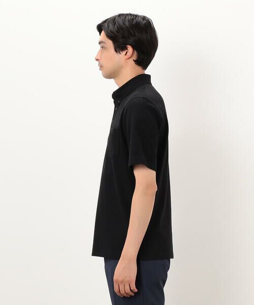 COMME CA ISM / コムサイズム ポロシャツ | 【吸水速乾】市松ジャカード×カノコポロシャツ | 詳細16