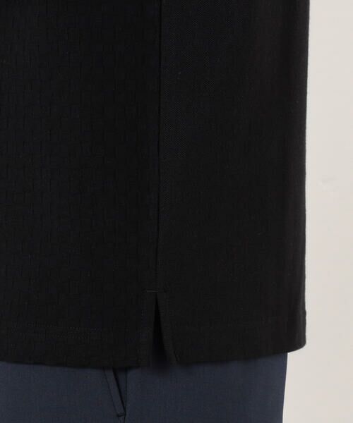 COMME CA ISM / コムサイズム ポロシャツ | 【吸水速乾】市松ジャカード×カノコポロシャツ | 詳細21