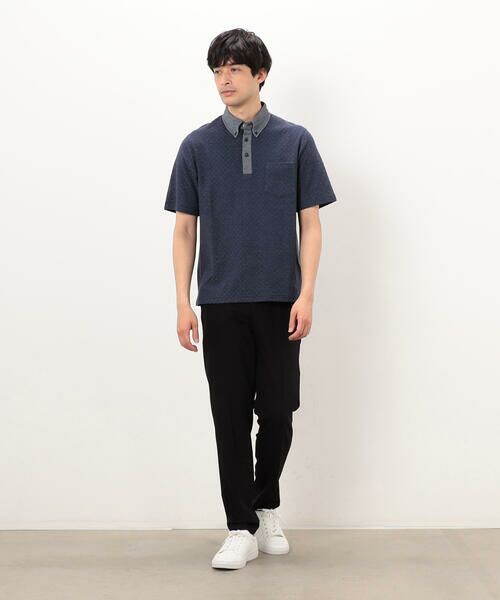 新品未使用 コムサメン 変更二枚重ねデザイン ポロシャツ コムサメン（COMME CA MEN）｜トップス一覧1ページ目｜【夏