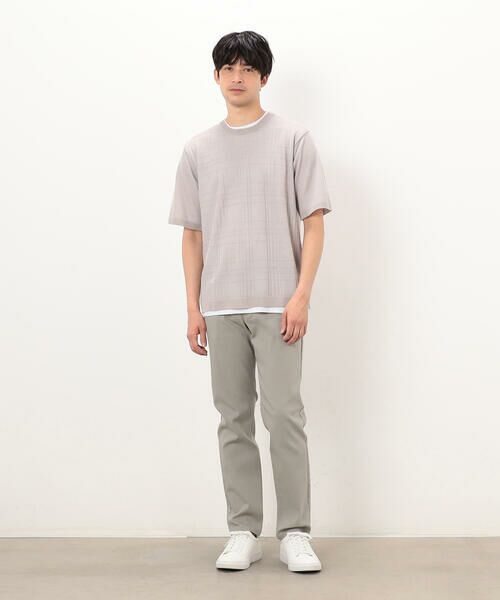 JOURNEYMAN ストラスブルゴ コットンリネン ニットTシャツ JOURNEYMAN ストラスブルゴ コットンリネン ニットTシャツ