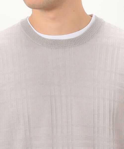 COMME CA ISM / コムサイズム Tシャツ | 【セットアイテム】リネンタッチ ニットTシャツ /Tシャツ | 詳細9