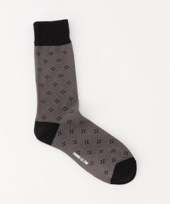 COMME CA ISM / コムサイズム ソックス | 花小紋柄ソックス