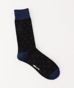 COMME CA ISM / コムサイズム ソックス | 花小紋柄ソックス