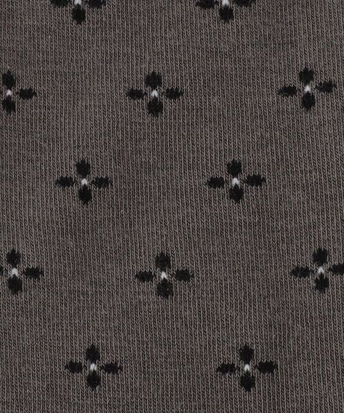 COMME CA ISM / コムサイズム ソックス | 花小紋柄ソックス | 詳細1