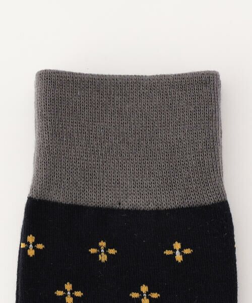 COMME CA ISM / コムサイズム ソックス | 花小紋柄ソックス | 詳細3