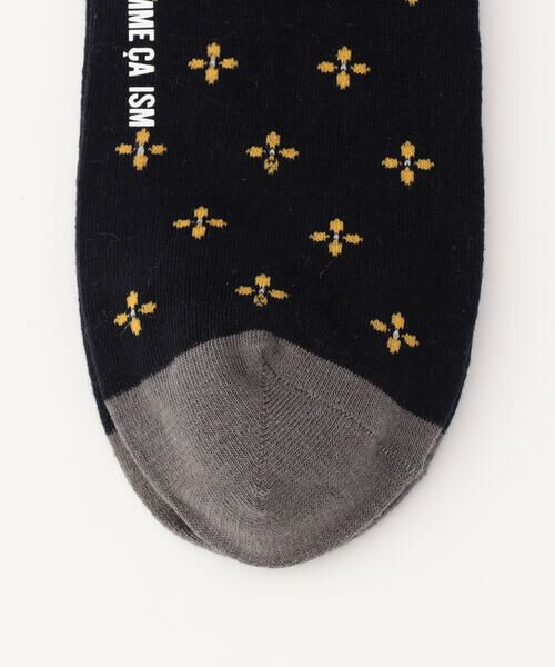 COMME CA ISM / コムサイズム ソックス | 花小紋柄ソックス | 詳細5