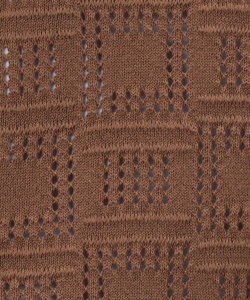 COMME CA ISM / コムサイズム カーディガン・ボレロ | メッシュ編み ポロカーディガン | 詳細19