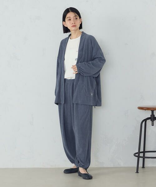 COMME CA ISM / コムサイズム カーディガン・ボレロ | パイルジャージ作務衣 / セットアップ対応 | 詳細2