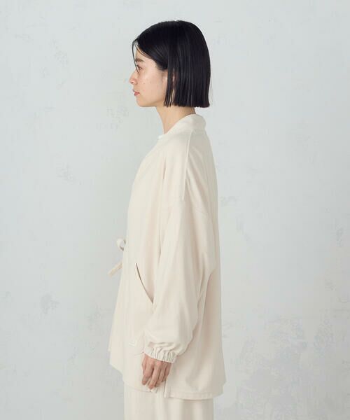 COMME CA ISM / コムサイズム カーディガン・ボレロ | パイルジャージ作務衣 / セットアップ対応 | 詳細10