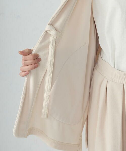 COMME CA ISM / コムサイズム カーディガン・ボレロ | パイルジャージ作務衣 / セットアップ対応 | 詳細16