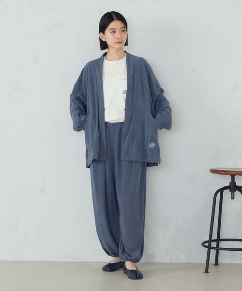 COMME CA ISM / コムサイズム ショート・ハーフ・半端丈パンツ | パイルジャージもんぺ / セットアップ対応 | 詳細2