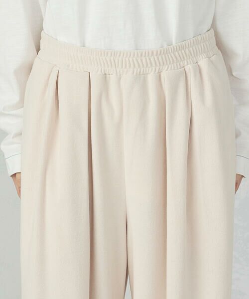 COMME CA ISM / コムサイズム ショート・ハーフ・半端丈パンツ | パイルジャージもんぺ / セットアップ対応 | 詳細12