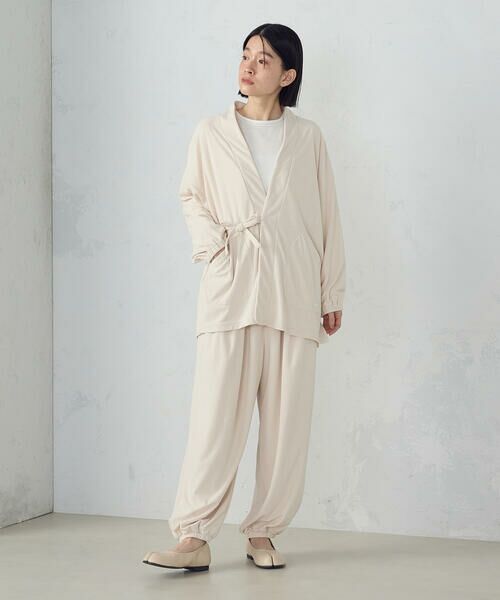 COMME CA ISM / コムサイズム ショート・ハーフ・半端丈パンツ | パイルジャージもんぺ / セットアップ対応 | 詳細5