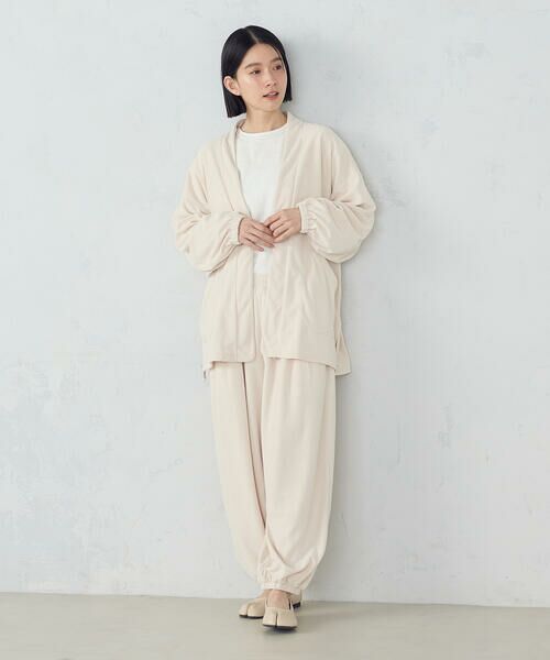 COMME CA ISM / コムサイズム ショート・ハーフ・半端丈パンツ | パイルジャージもんぺ / セットアップ対応 | 詳細6