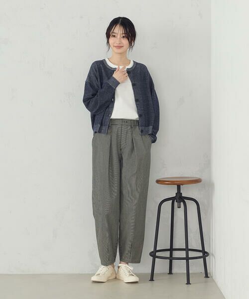 COMME CA ISM / コムサイズム カーディガン・ボレロ | コットンリネンニットカーディガン | 詳細14
