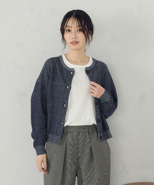 COMME CA ISM / コムサイズム カーディガン・ボレロ | コットンリネンニットカーディガン | 詳細16