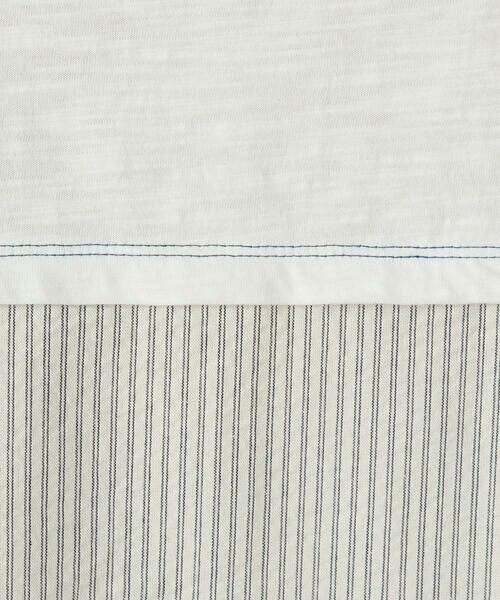 COMME CA ISM / コムサイズム カットソー | スラブ天竺バックフレア　半袖Ｔシャツ | 詳細5