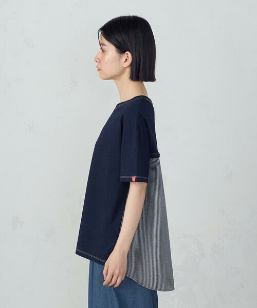 COMME CA ISM / コムサイズム カットソー | スラブ天竺バックフレア　半袖Ｔシャツ | 詳細11