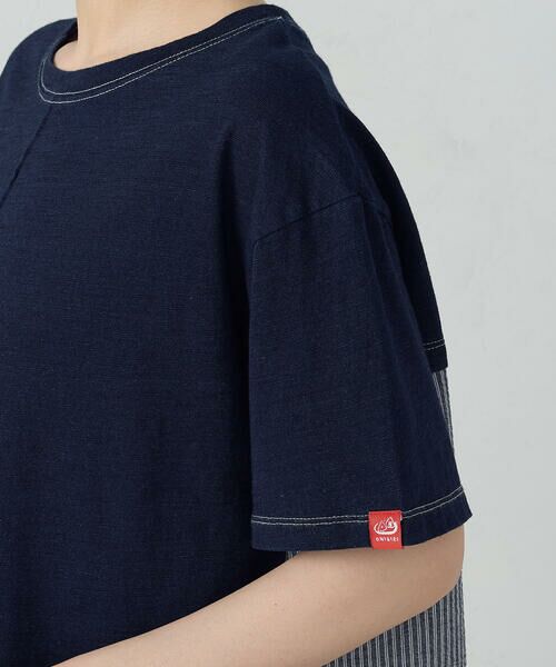 COMME CA ISM / コムサイズム カットソー | スラブ天竺バックフレア　半袖Ｔシャツ | 詳細14