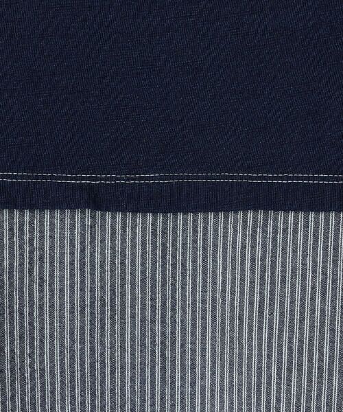 COMME CA ISM / コムサイズム カットソー | スラブ天竺バックフレア　半袖Ｔシャツ | 詳細16