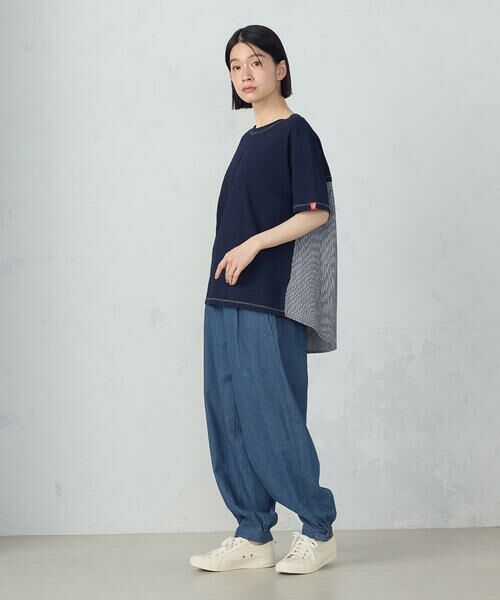 COMME CA ISM / コムサイズム カットソー | スラブ天竺バックフレア　半袖Ｔシャツ | 詳細6