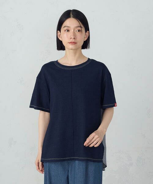 COMME CA ISM / コムサイズム カットソー | スラブ天竺バックフレア　半袖Ｔシャツ | 詳細8