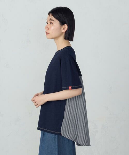 COMME CA ISM / コムサイズム カットソー | スラブ天竺バックフレア　半袖Ｔシャツ | 詳細9