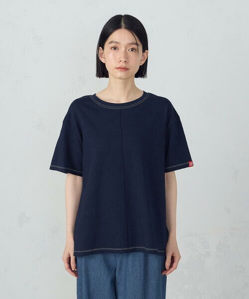 COMME CA ISM / コムサイズム カットソー | スラブ天竺バックフレア　半袖Ｔシャツ | 詳細10