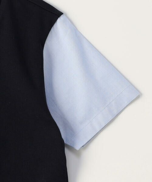 COMME CA ISM / コムサイズム Tシャツ | フェイクレイヤード 半袖シャツ(100-130cm) | 詳細5