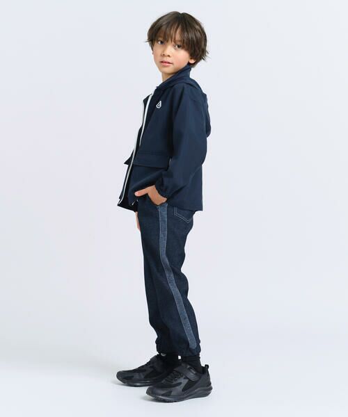 COMME CA ISM / コムサイズム ブルゾン | フード付き タフタブルゾン | 詳細1