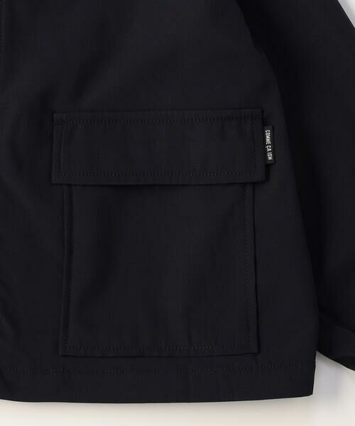 COMME CA ISM / コムサイズム ブルゾン | フード付き タフタブルゾン | 詳細6