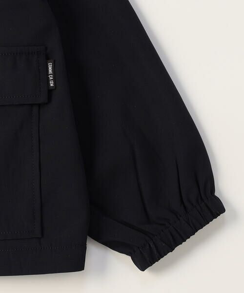 COMME CA ISM / コムサイズム ブルゾン | フード付き タフタブルゾン | 詳細7