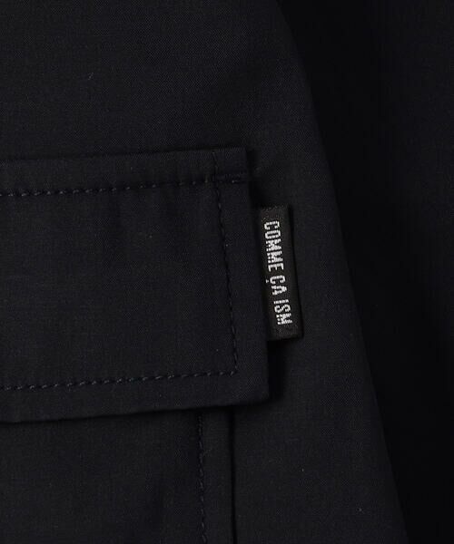 COMME CA ISM / コムサイズム ブルゾン | フード付き タフタブルゾン | 詳細9