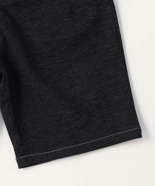 COMME CA ISM / コムサイズム デニムパンツ | デニムライクジャージー ハーフパンツ | 詳細7