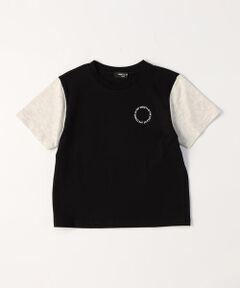 COMME CA ISM / コムサイズム Tシャツ | サークルプリント 半袖Tシャツ