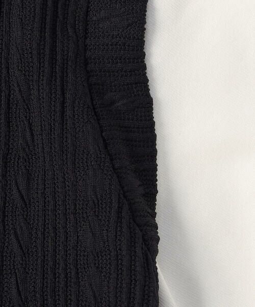 COMME CA ISM / コムサイズム Tシャツ | レイヤード半袖Tシャツ | 詳細3