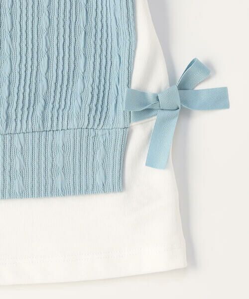 COMME CA ISM / コムサイズム Tシャツ | レイヤード半袖Tシャツ | 詳細7