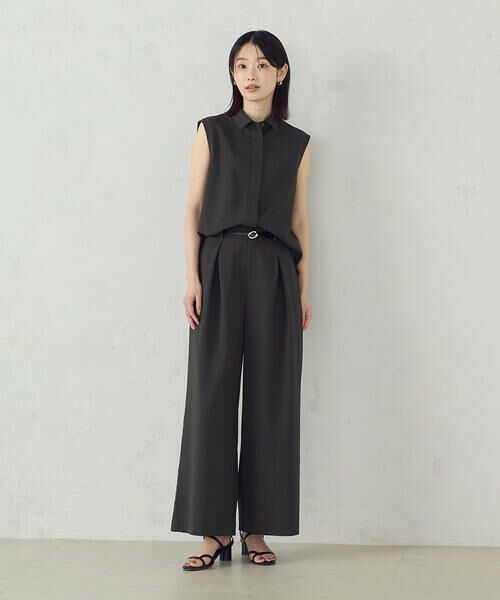 COMME CA ISM / コムサイズム シャツ・ブラウス | 【セットアップ対応】ノースリーブシャツ | 詳細5