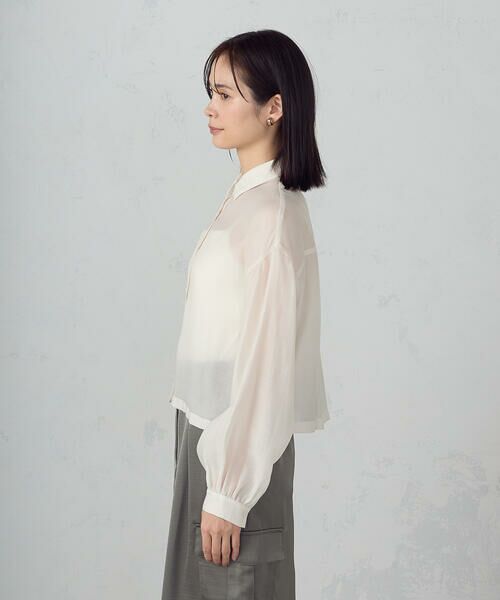 COMME CA ISM / コムサイズム シャツ・ブラウス | コンパクト シア—シャツ | 詳細7