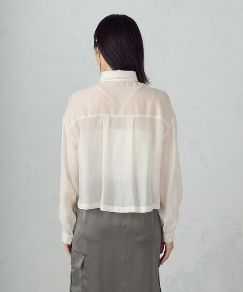 COMME CA ISM / コムサイズム シャツ・ブラウス | コンパクト シア—シャツ | 詳細8