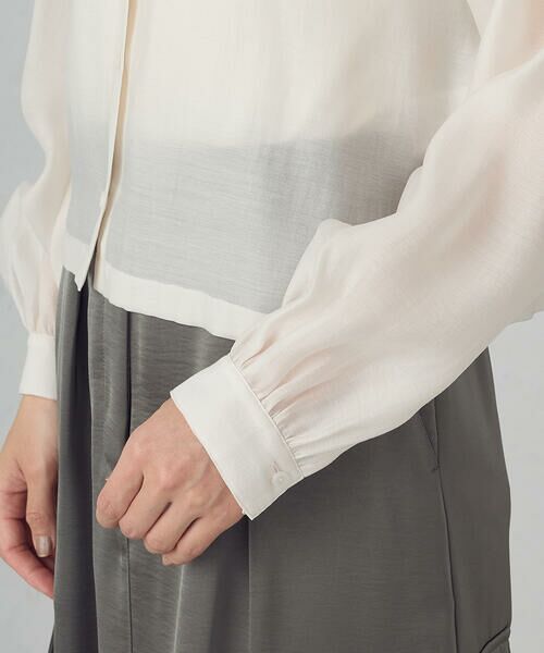 COMME CA ISM / コムサイズム シャツ・ブラウス | コンパクト シア—シャツ | 詳細10