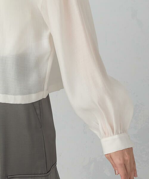 COMME CA ISM / コムサイズム シャツ・ブラウス | コンパクト シア—シャツ | 詳細11