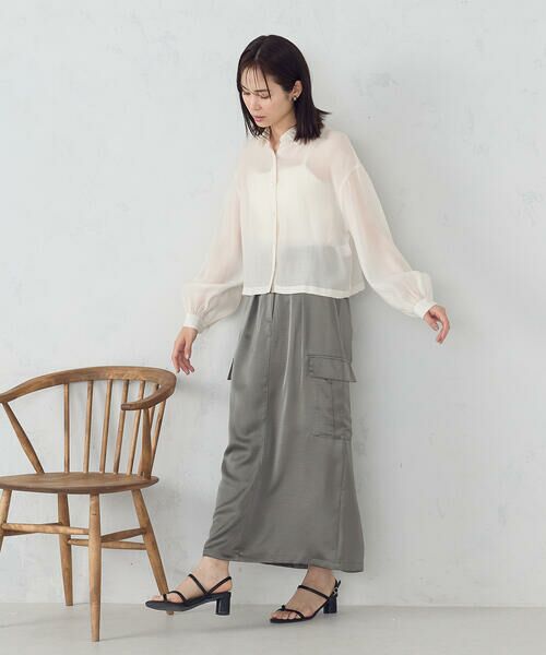 COMME CA ISM / コムサイズム シャツ・ブラウス | コンパクト シア—シャツ | 詳細3