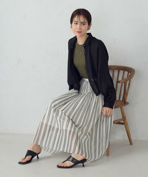 COMME CA ISM / コムサイズム シャツ・ブラウス | コンパクト シア—シャツ | 詳細17