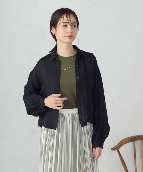 COMME CA ISM / コムサイズム シャツ・ブラウス | コンパクト シア—シャツ | 詳細18