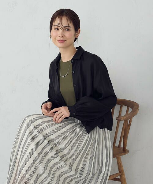 COMME CA ISM / コムサイズム シャツ・ブラウス | コンパクト シア—シャツ | 詳細20